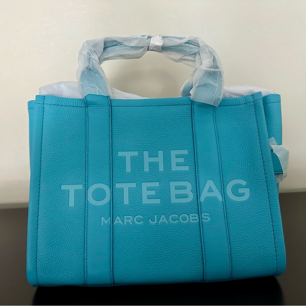 Marc Jacobs Turquoise Tote Bag - Picture 9 of 9